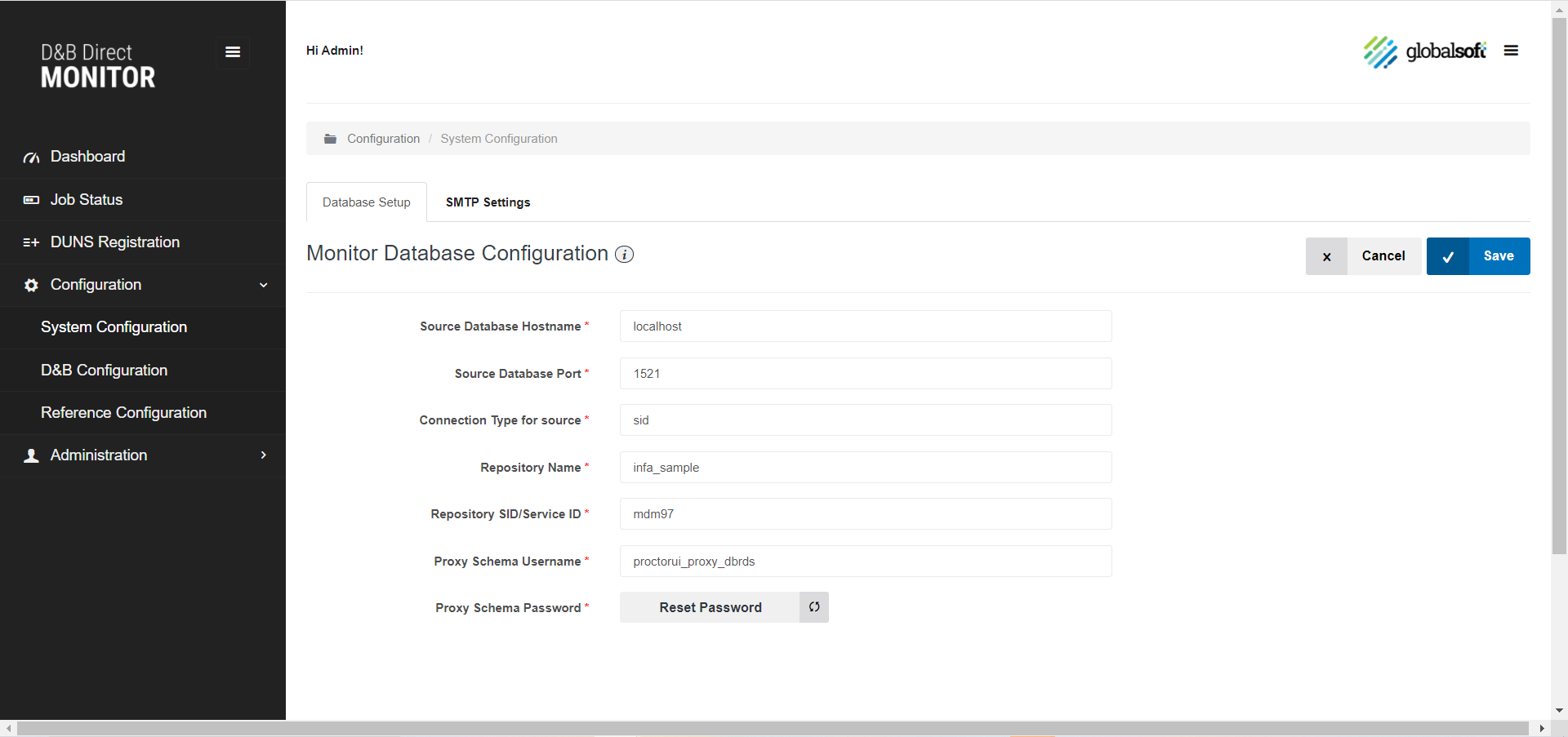 Database Setup